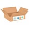 Idl Packaging 14 in x 11 in x 3 in Shipping Box, Kraft, Corrugate, Single Wall, 200#, 5 PK B-14113-5 - alternate 1